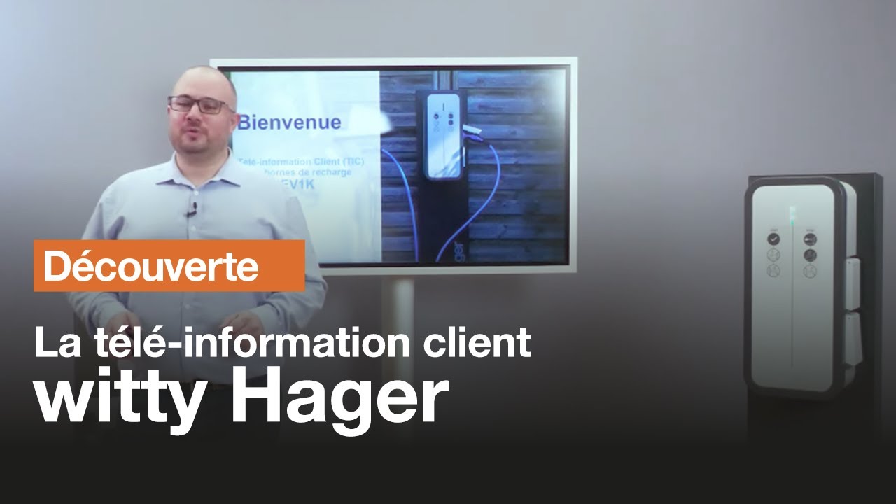 Image [Découverte] Borne de recharge witty Hager, comprendre la Télé-Information-Client | Hager France